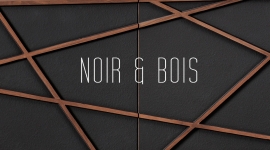 noir et bois