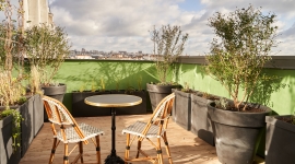 Terrasse chambre 601