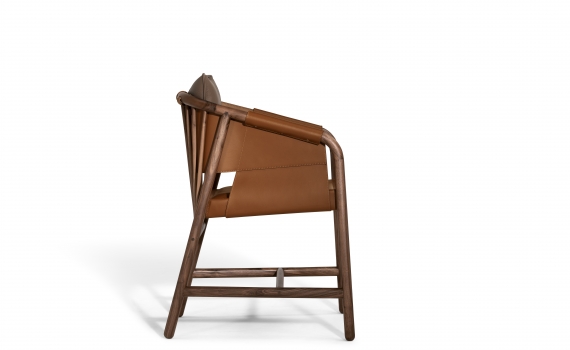 Chaise de salle à manger - Winch design/Poltrona Frau 3