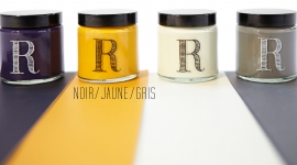 Noir, jaune, gris