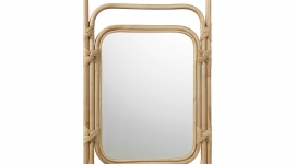 Miroir ARABESQUE Rotin