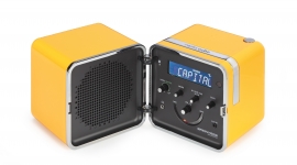 RADIO CUBO YELLOW - BRIONVEGA