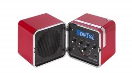 RADIO CUBO RED - BRIONVEGA