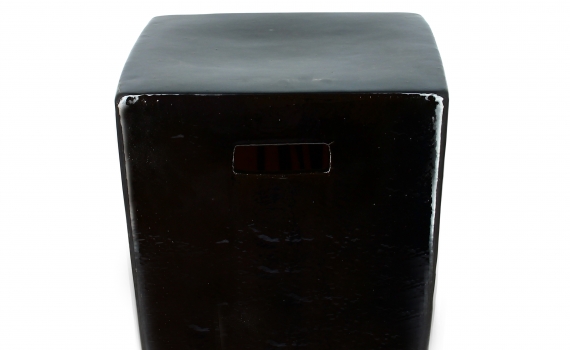 Tabouret Cubique YIXING Noir